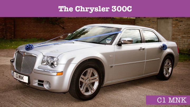 Chrysler 300C Wedding car - wedding cars huddersfield - Grooms car