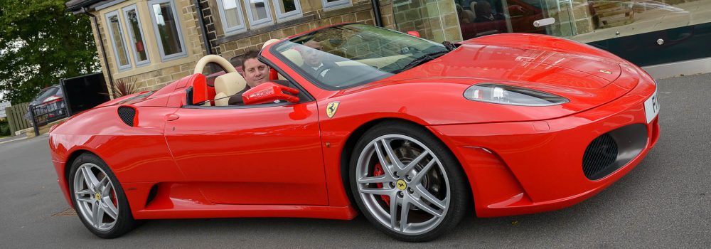 Wedding cars Huddersfield Ferrari