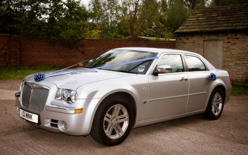 Chrysler 300C - wedding car hire yorkshire