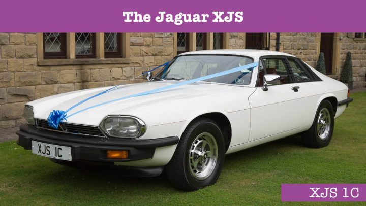 Jaguar XJS Wedding car - wedding cars huddersfield - Grooms car