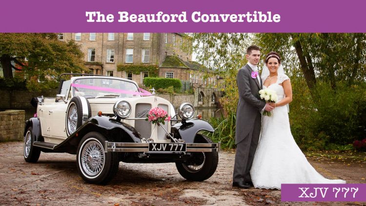 Beauford Convertible Wedding car - wedding cars huddersfield